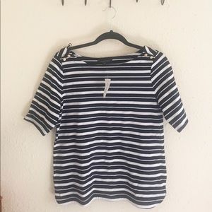 Banana Republic Stripped Blouse